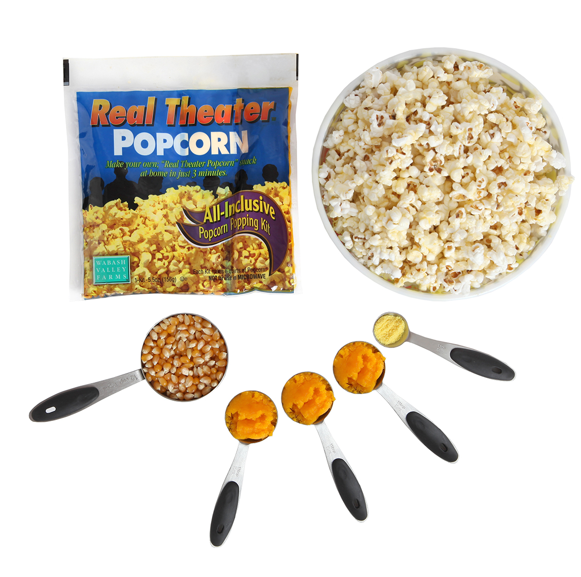 Popcorn & Oil Measure Kit